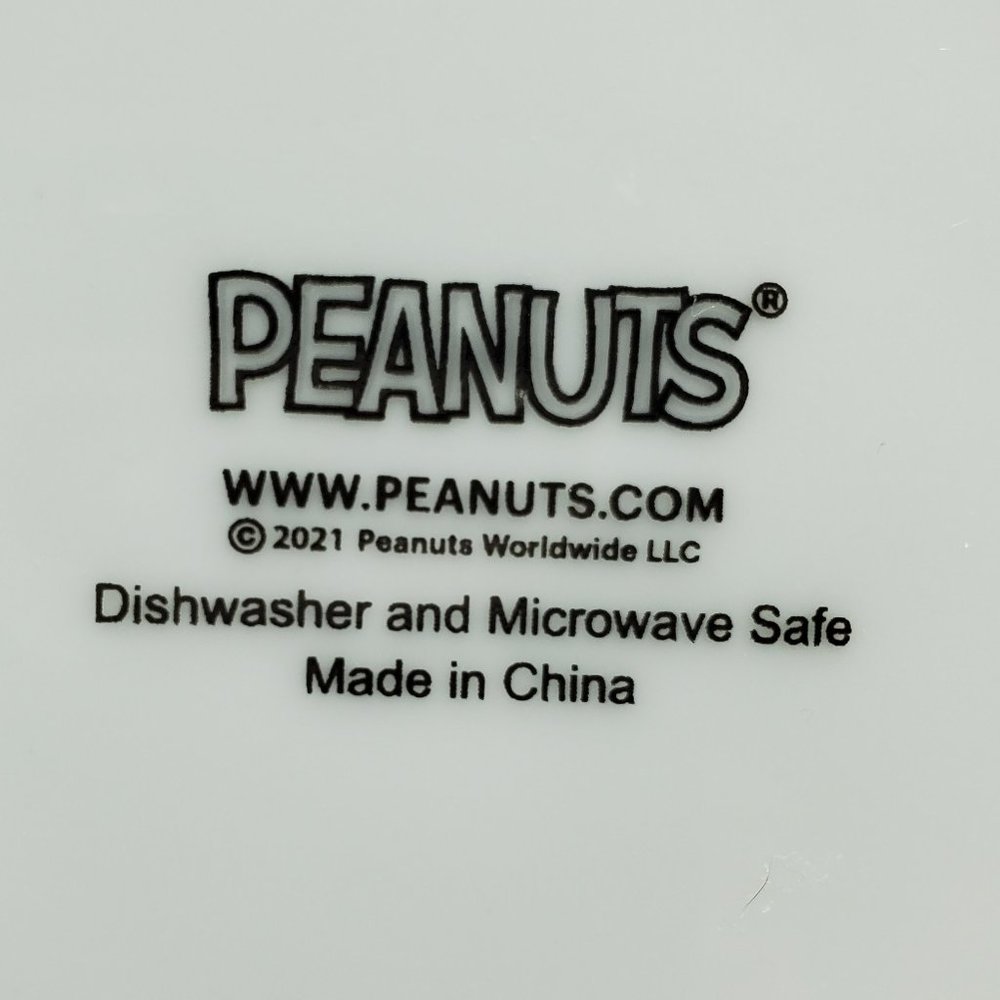 Peanuts Snoopy Did Someone Say Food Dinner Bowl Snack Pasta Serving Dish - Picture 6 of 7